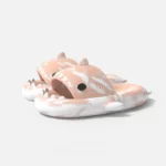 KOMFY SHARK Marble šlepetės